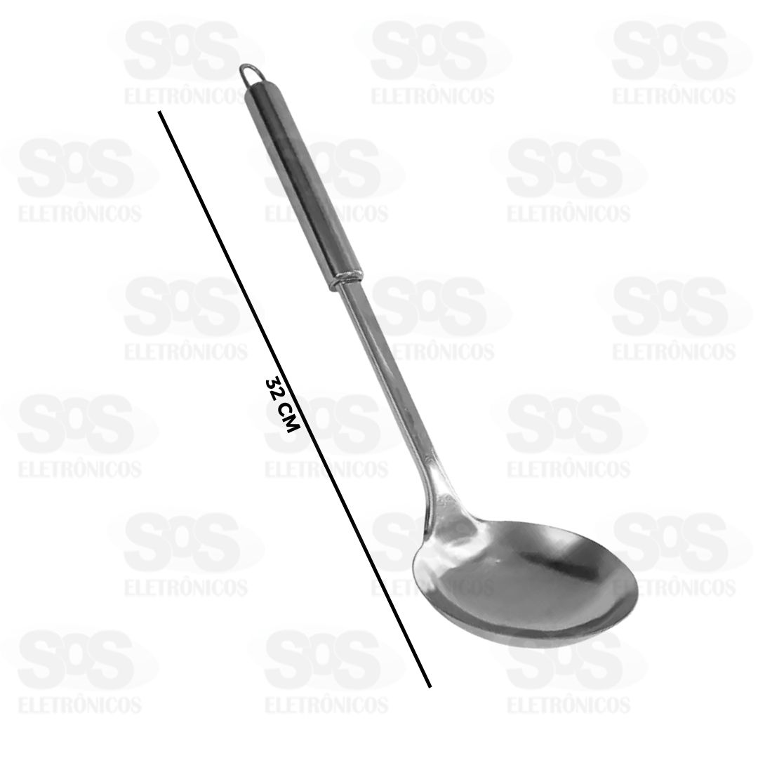 Concha De Feijo Inox 32CM Caerus CRS-2757