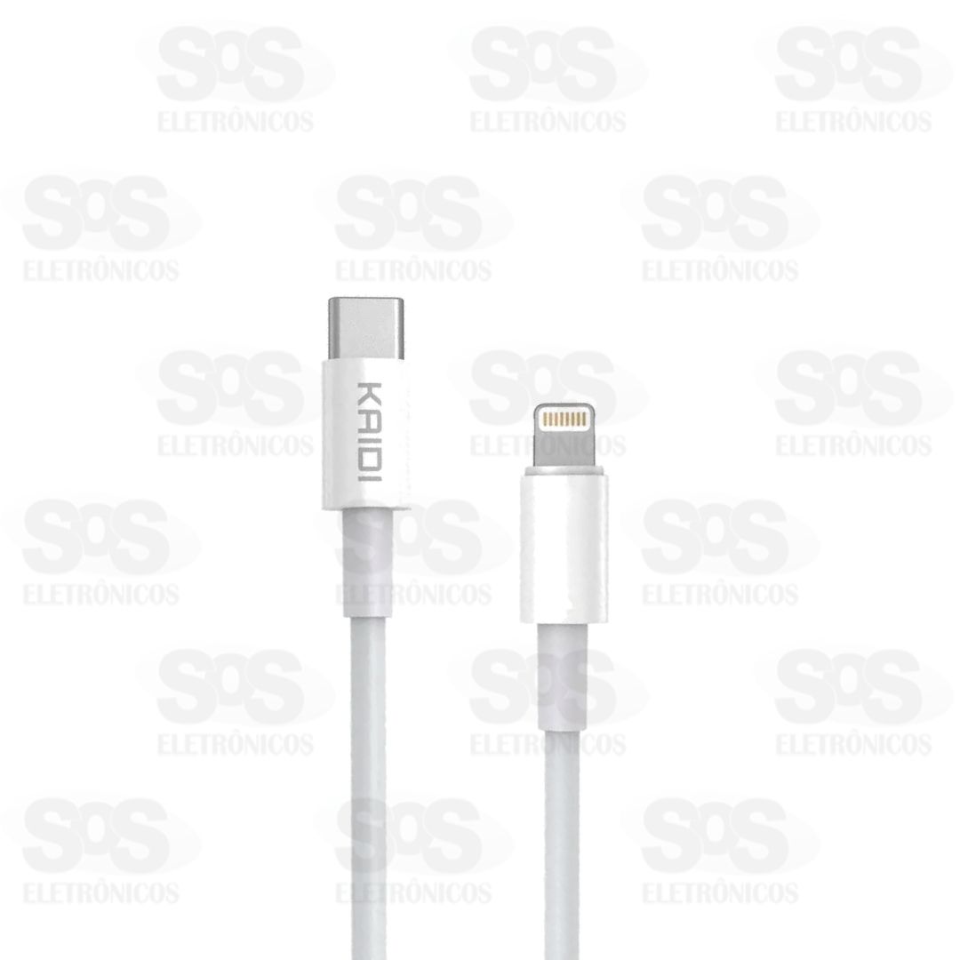 Cabo de Dados Type C Para Iphone 2 Metros KD-04A