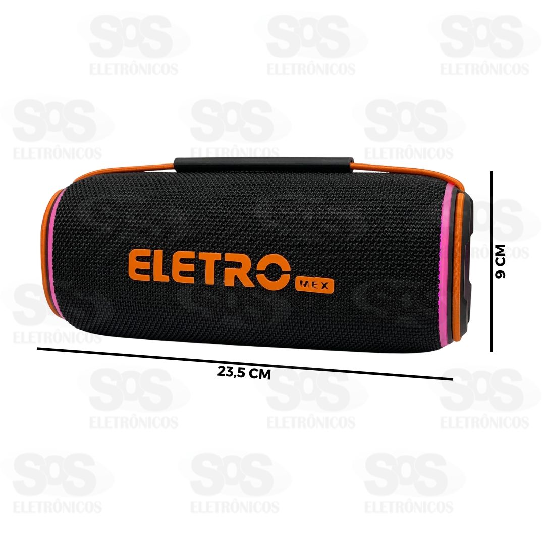 Caixa De Som 100W Resistente  gua Eletromex EL-1132