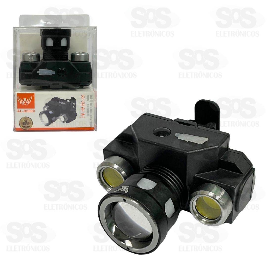 Lanterna Para Bike 4 Funes Altomex AL-B6090