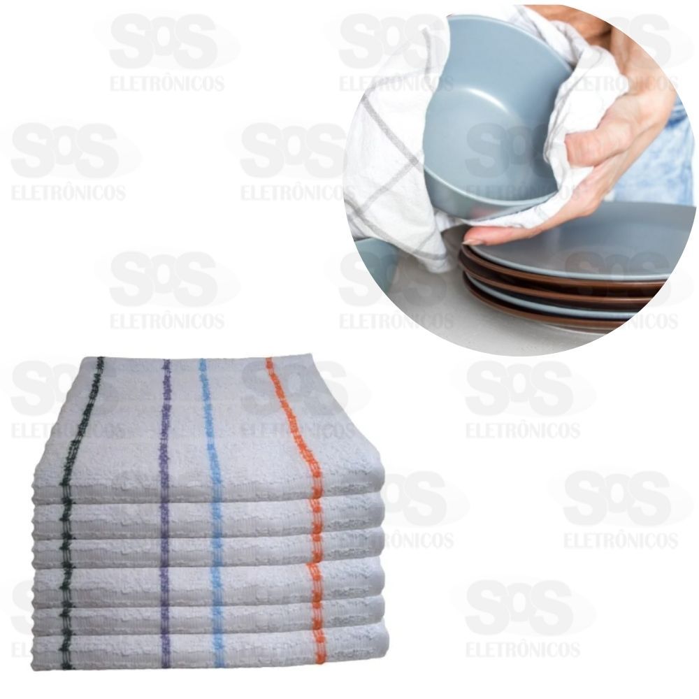 Toalha de Copa 41x65 Cores e Estampas Variadas Palma Luzani