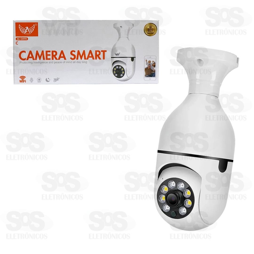 Câmera de Segurança Inteligente Wi-Fi Altomex AL-D890C