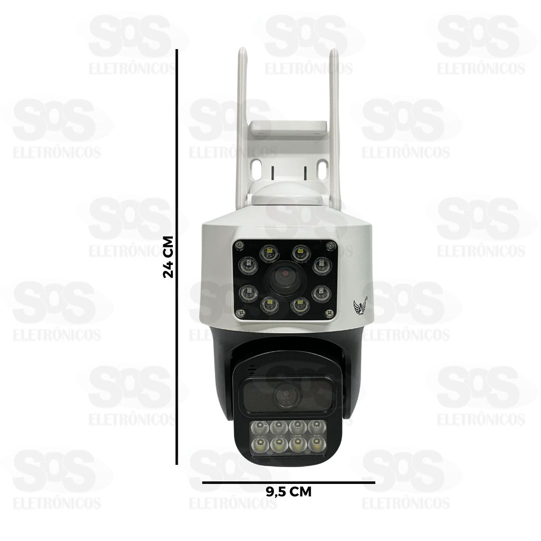 Cmera Dupla de Segurana Inteligente Wi-Fi Altomex AL-S827