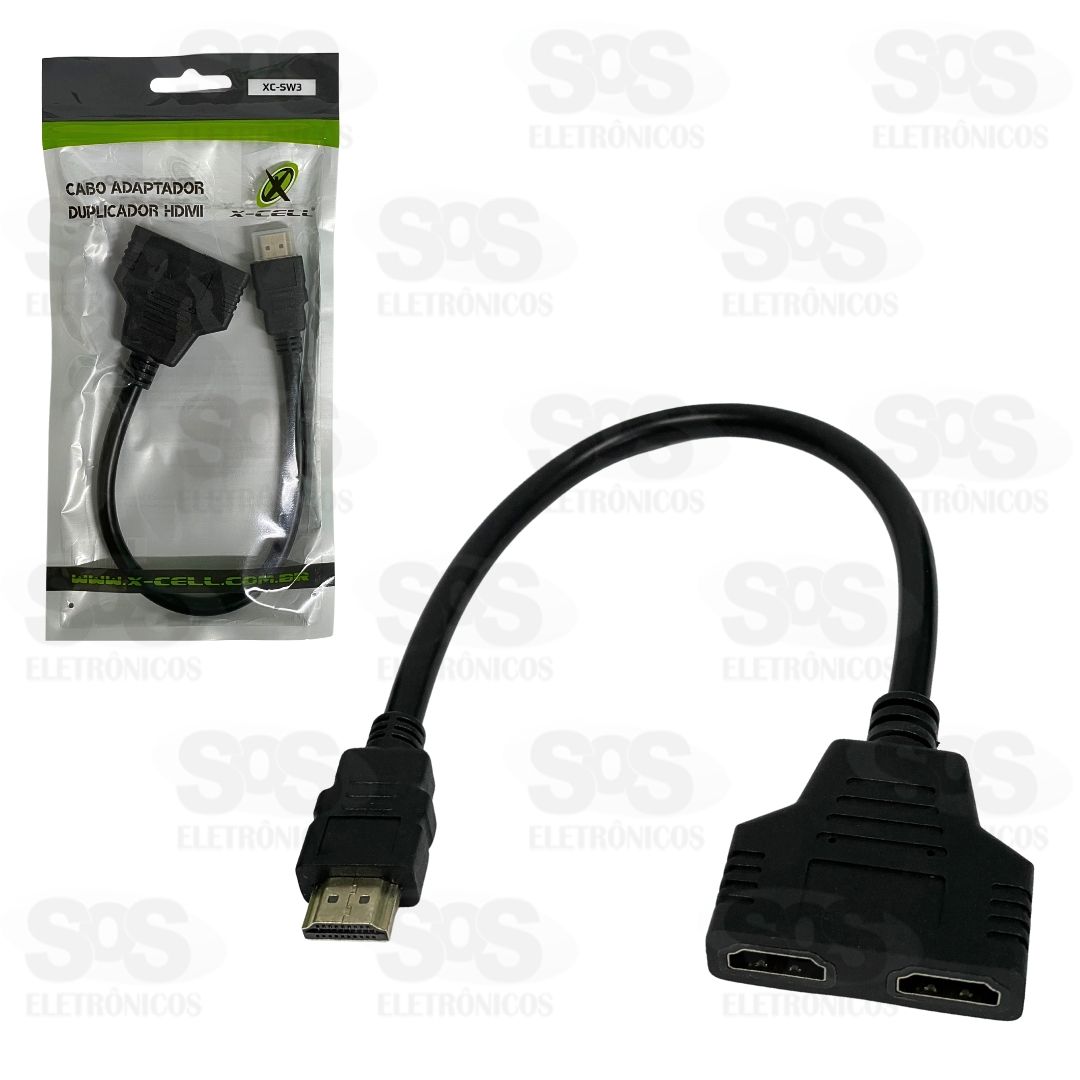 Cabo Duplicador HDMI X-Cell XC-SW3
