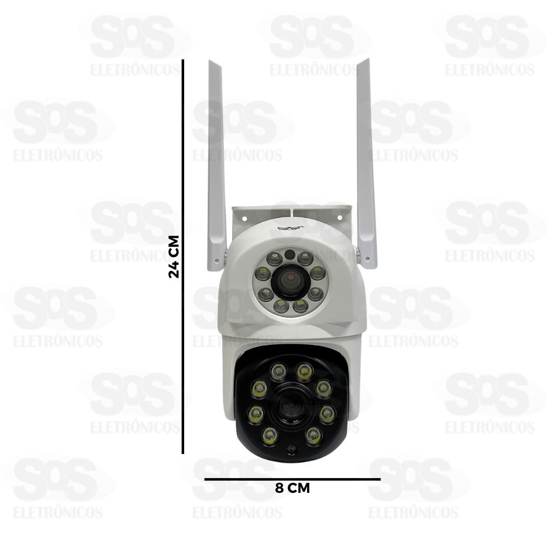 Cmera Dupla de Segurana Inteligente Wi-Fi Altomex AL-S820