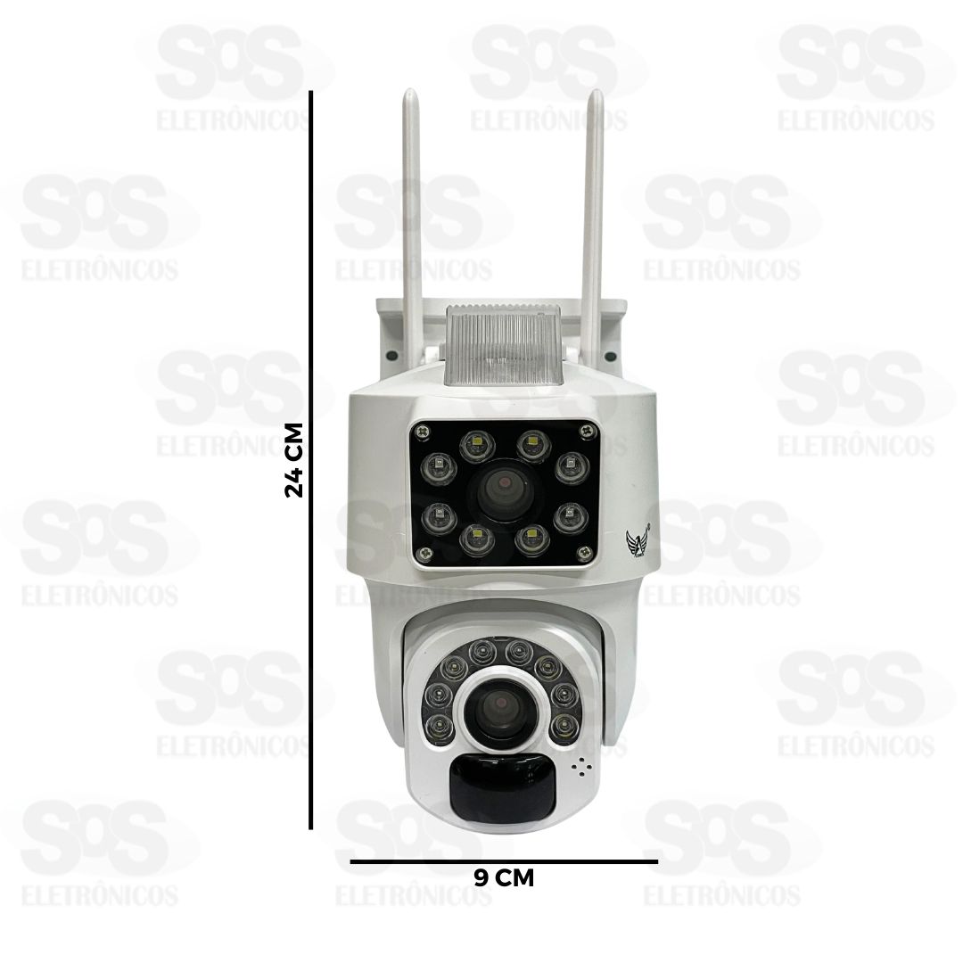 Cmera Dupla de Segurana Inteligente Wi-Fi Altomex AL-S828