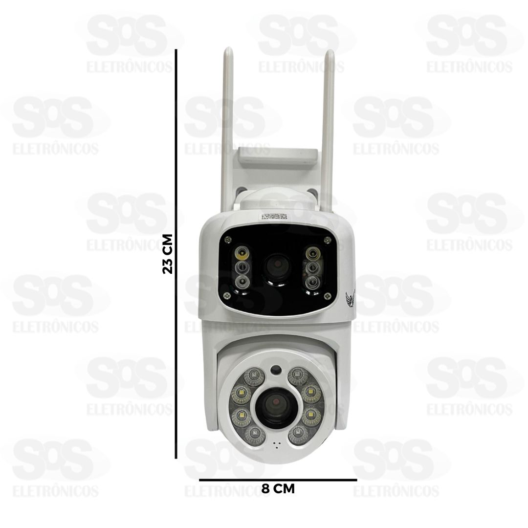 Cmera Dupla de Segurana Inteligente Wi-Fi Altomex AL-S829