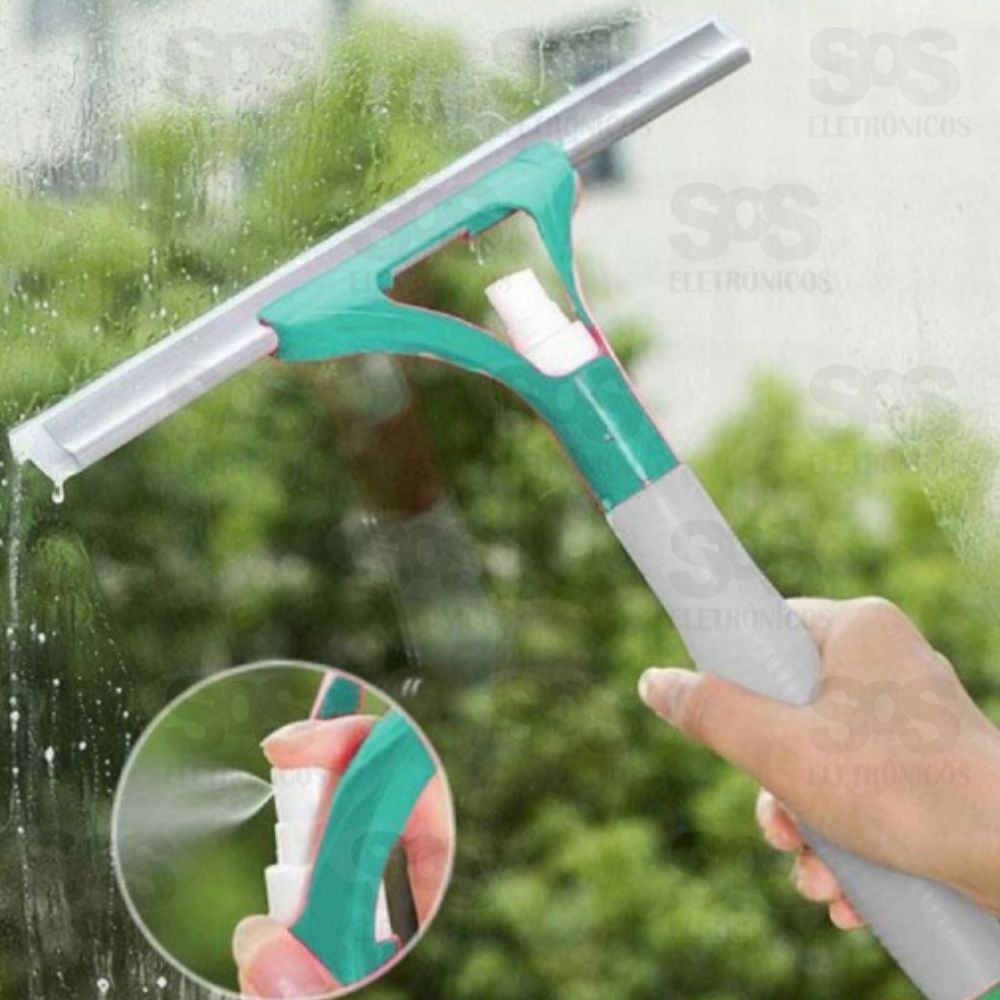 Rodinho Limpa Vidro 2 em 1 Spray Borrifador FXRL10