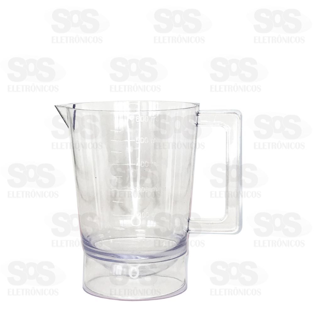 Jarra Com Medidor Trasparente 600ML