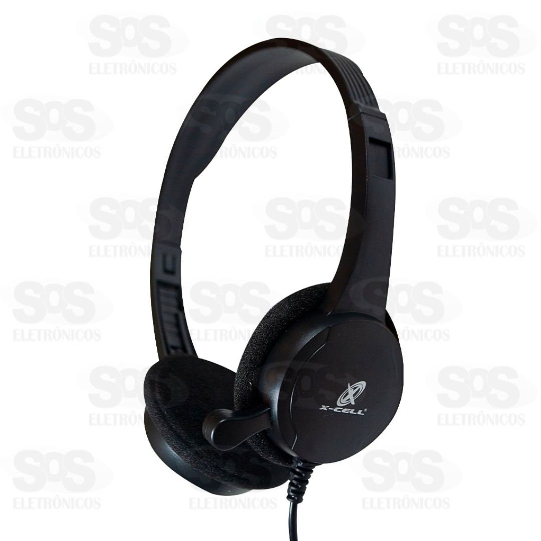 Fone Headset Com Microfone X-Cell XC-HS15