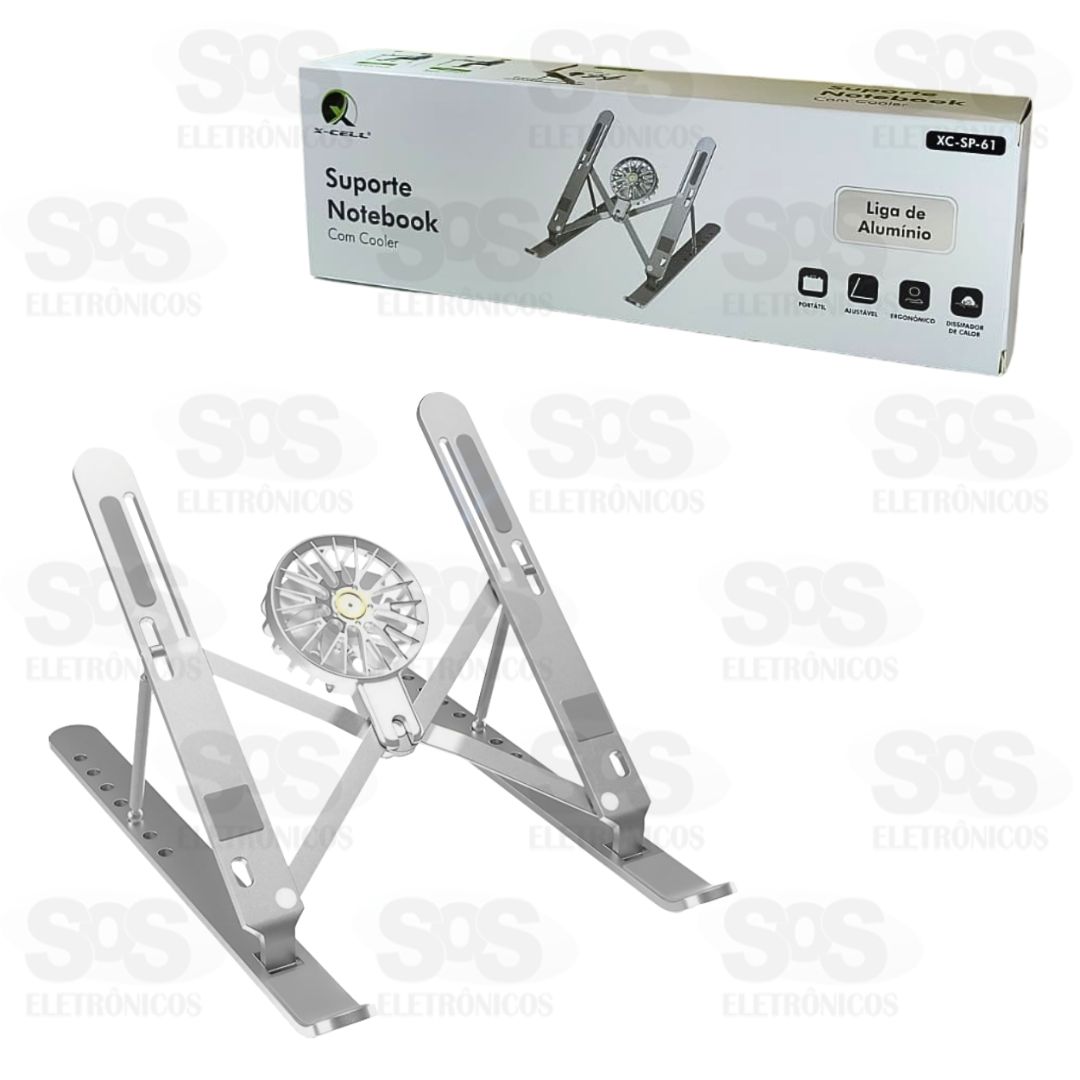 Suporte de Mesa Ajustvel Para Notebook X-Cell XC-SP-61
