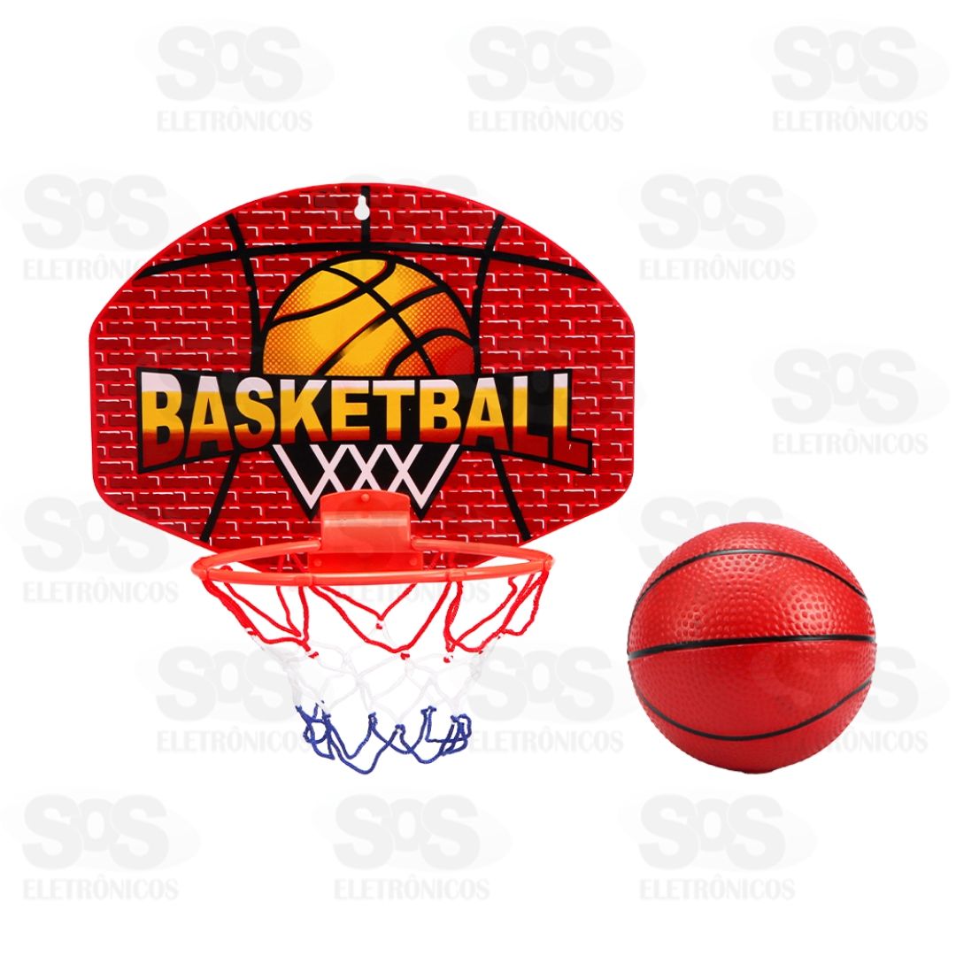 Kit Cesta De Basquete Infantil Homeplay 1050