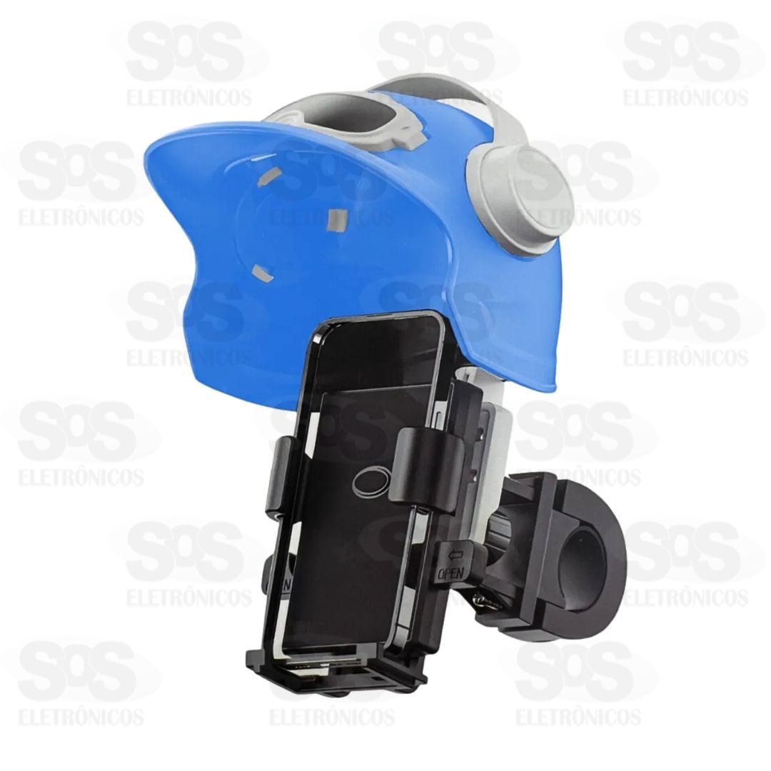 Suporte de Celular Para Moto e Bike Capacete It-Blue LE-106