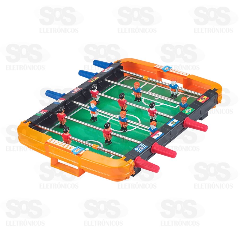 Jogo Pebolim Portátil Homeplay 1025