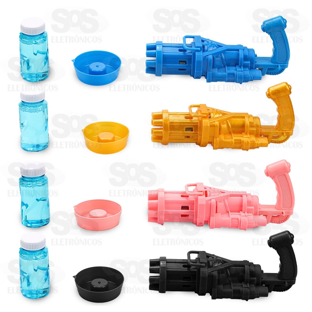 Metralhadora Bola De Sabão Homeplay 1046