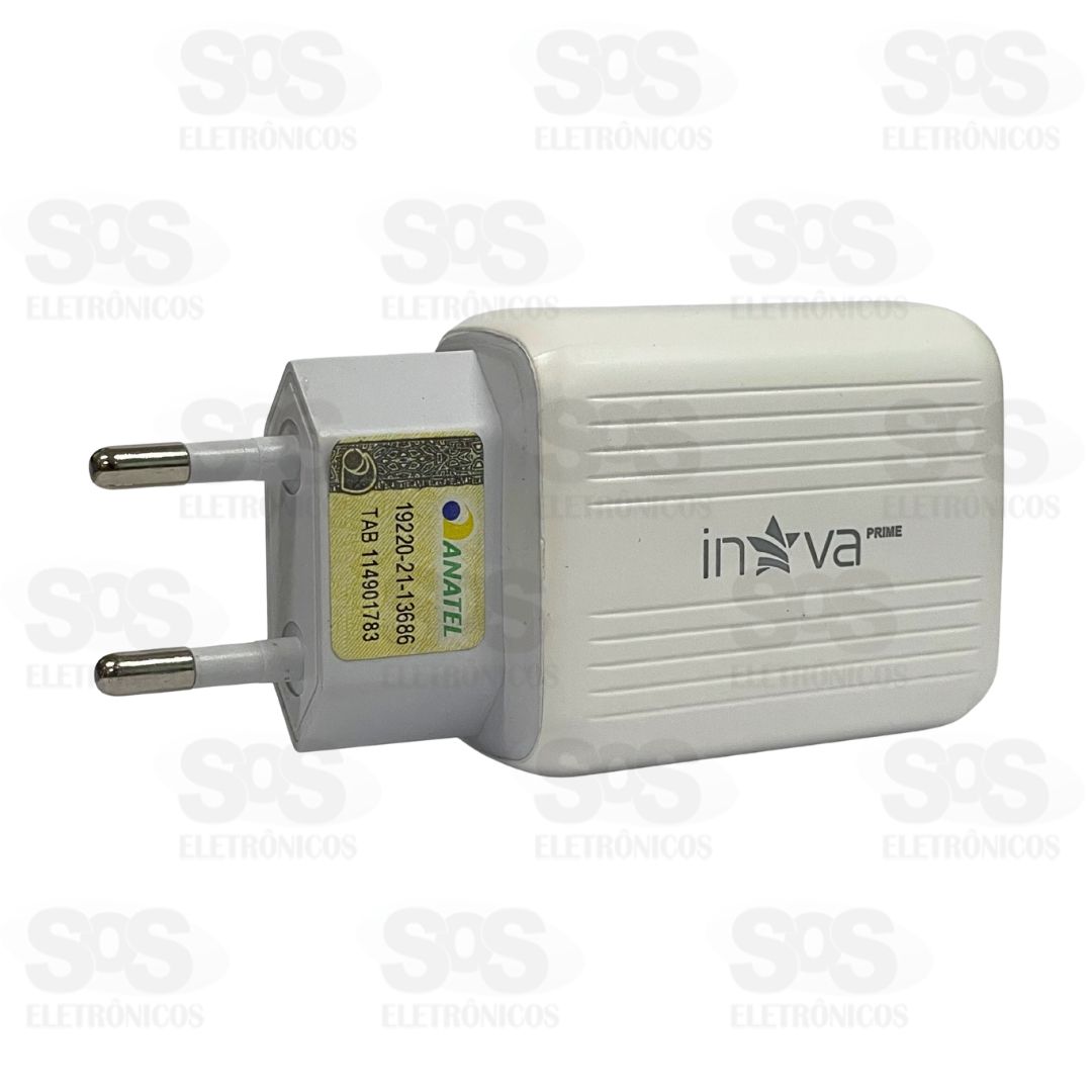 Carregador Rápido 20W Com Cabo Type C Inova KV-5235C