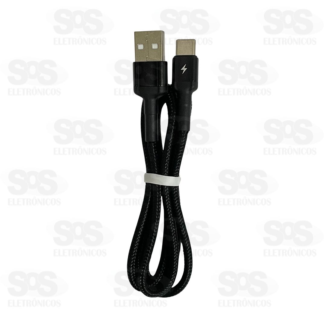 Cabo De Dados Tubo 3.4A Type C 1 Metro Inova CBO-20229