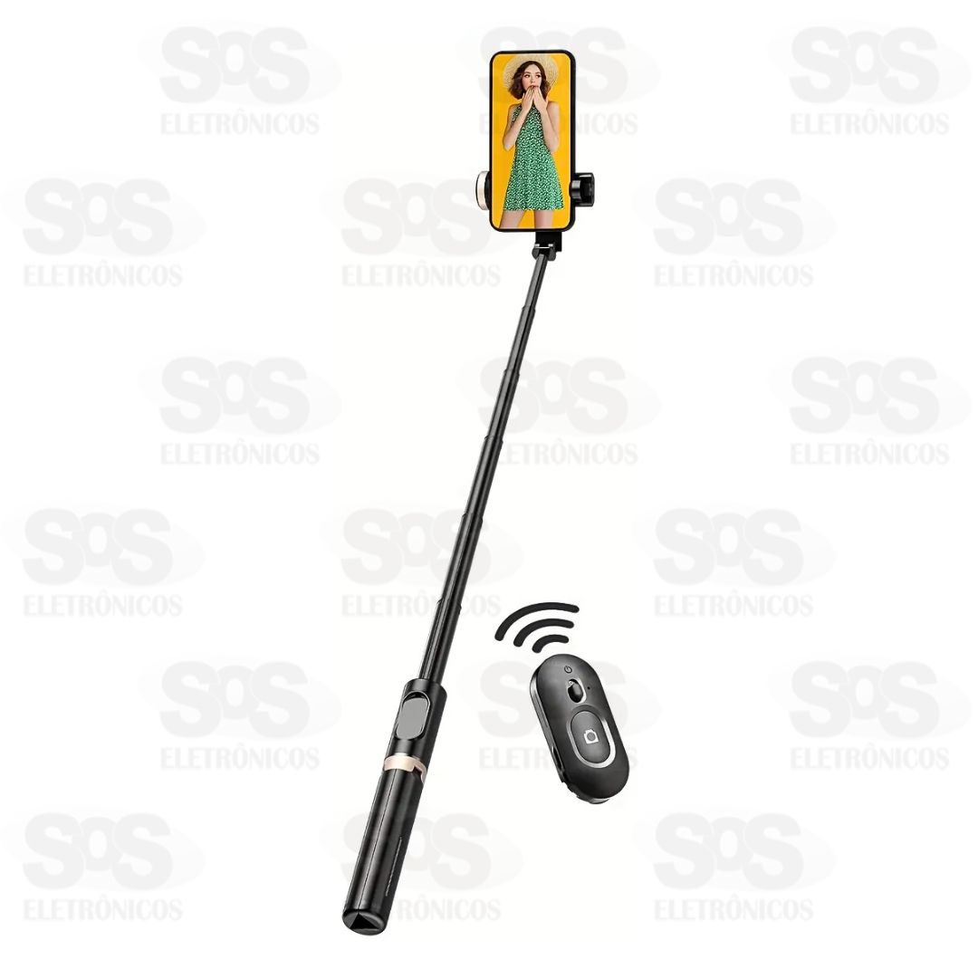Bastão De Selfie Com Controle Remoto Tripé Basike BA-SPO260