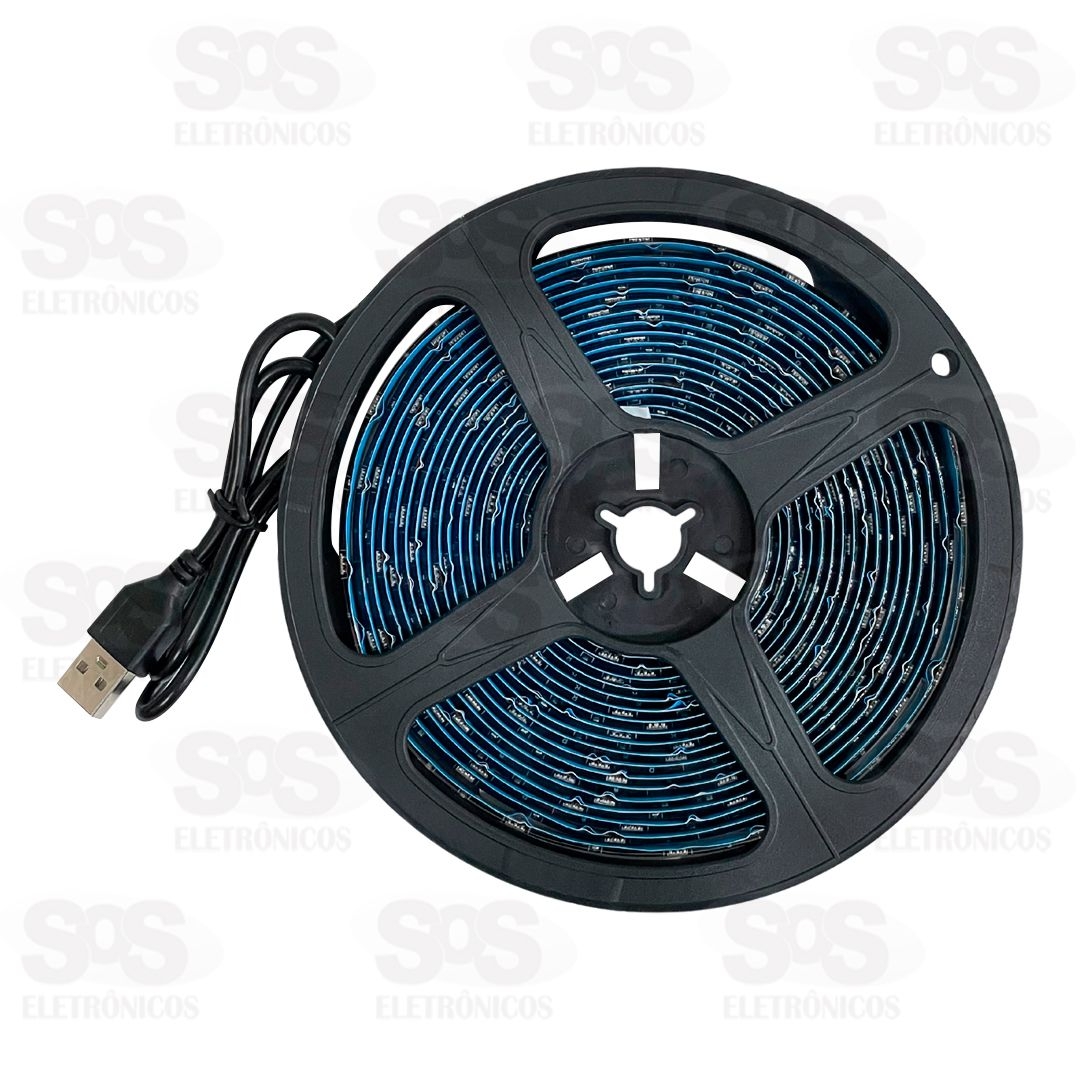 Fita de LED Colorida Com Controle 5 Metros Inova MD-12796
