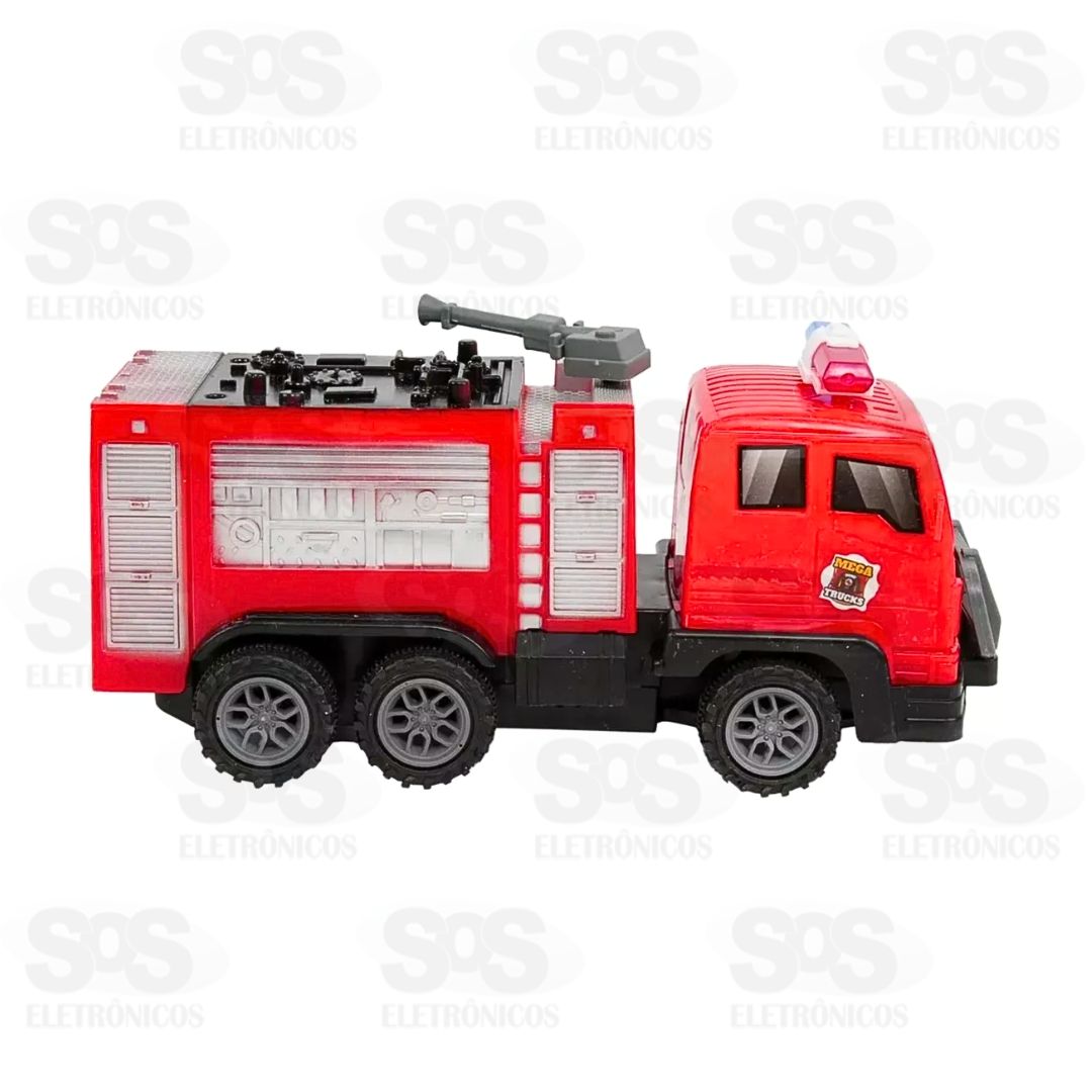 Caminhão Bombeiro de Controle Remoto Polibrinq CAR831