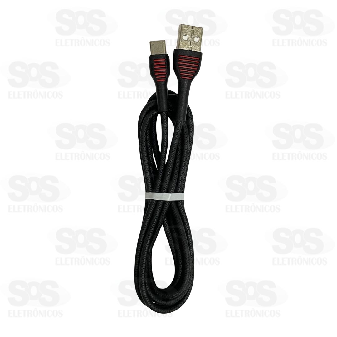 Cabo de Dados Tubo Type C 2 Metros Inova CBO-9805