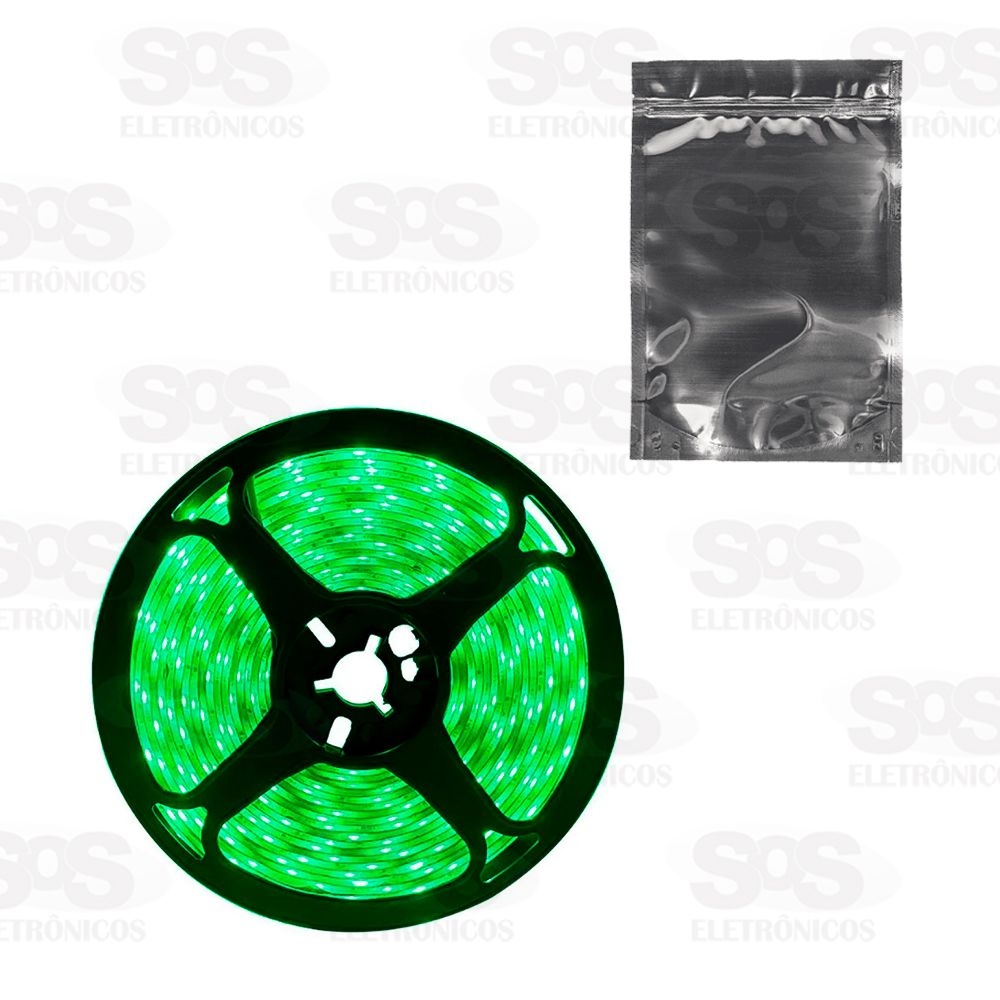 Fita de LED Verde Interna 5 Metros Maxtop 24006