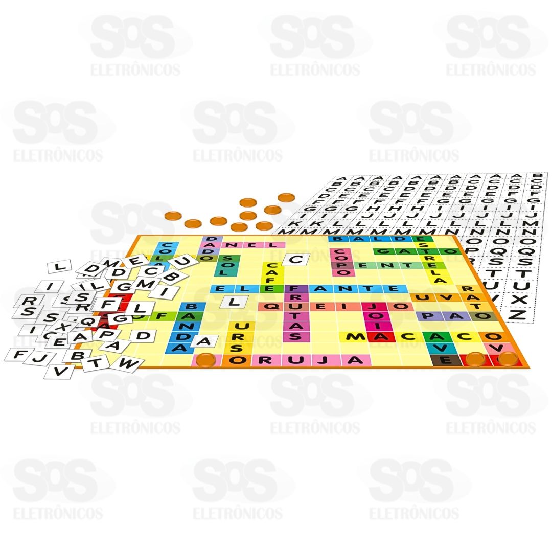 Jogo Palavras Cruzadas Nig Brinquedos 1109