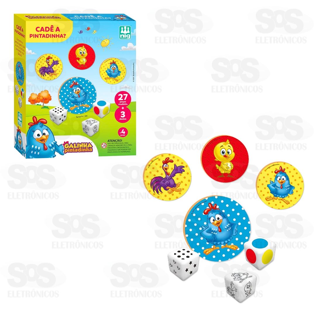Jogo Cad a Pintadinha Nig Brinquedos 0736
