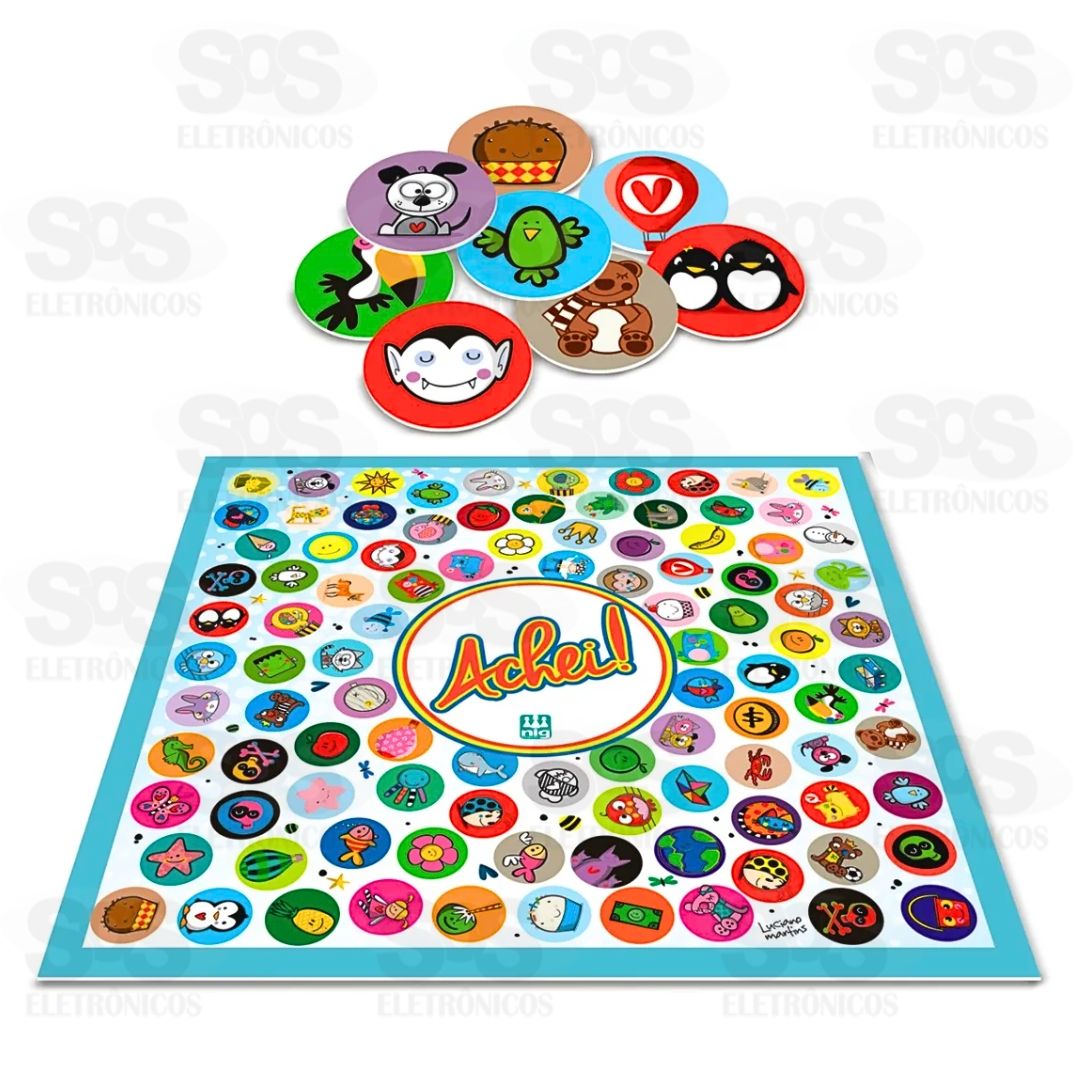 Jogo Achei! Nig Brinquedos 0579