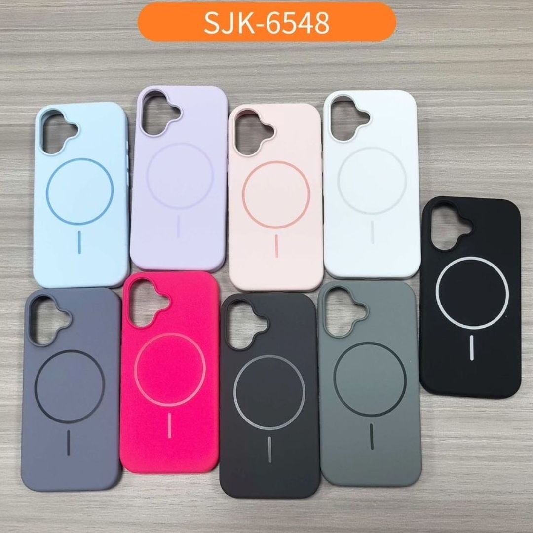 Case Magsafe Emborrachada Aveludada Cores Sortidas