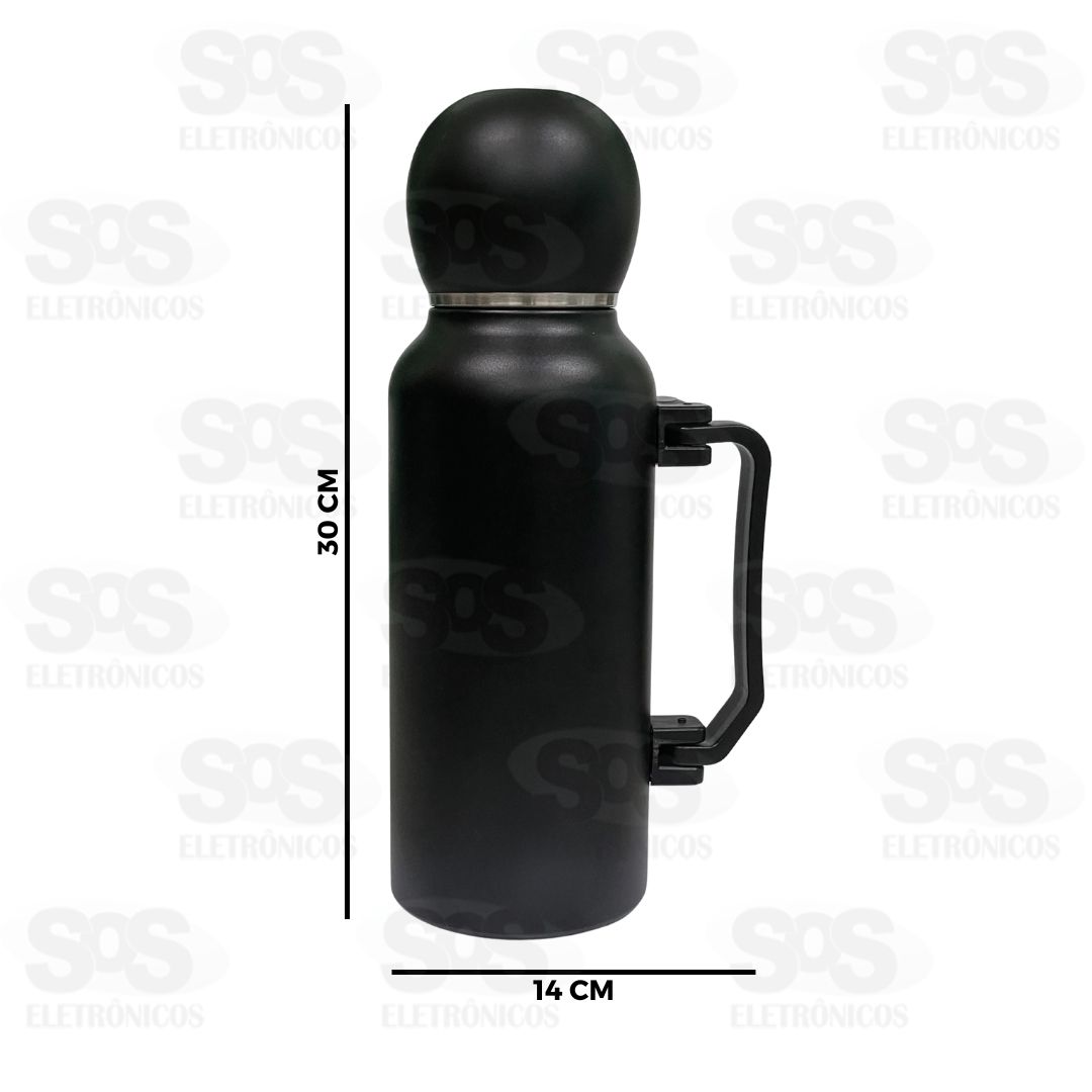 Garrafa Térmica Para Chimarrão 1300ml Cores Variadas WU-423