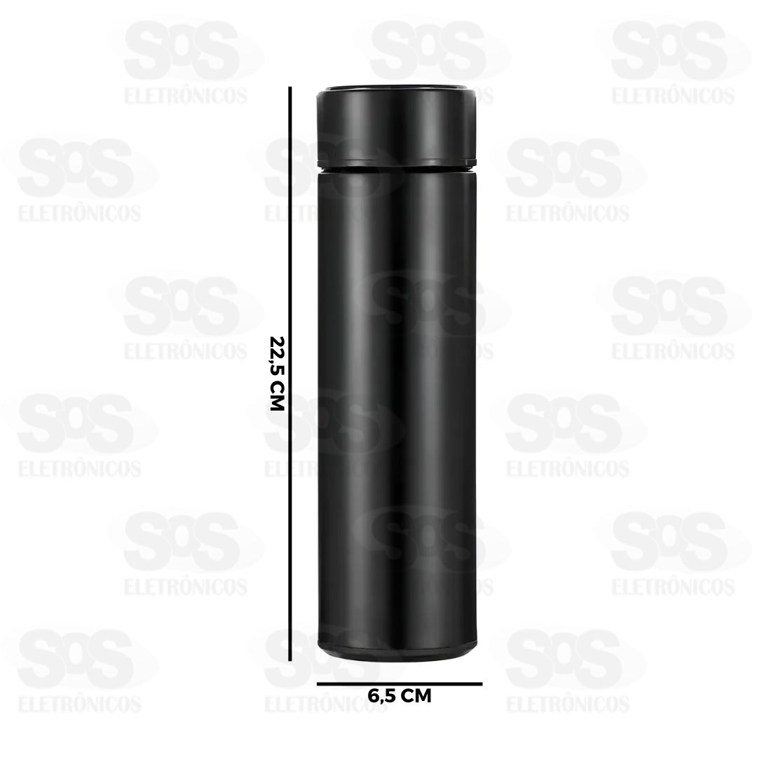 Garrafa Térmica Com Sensor de Temperatura 500ml WU-082