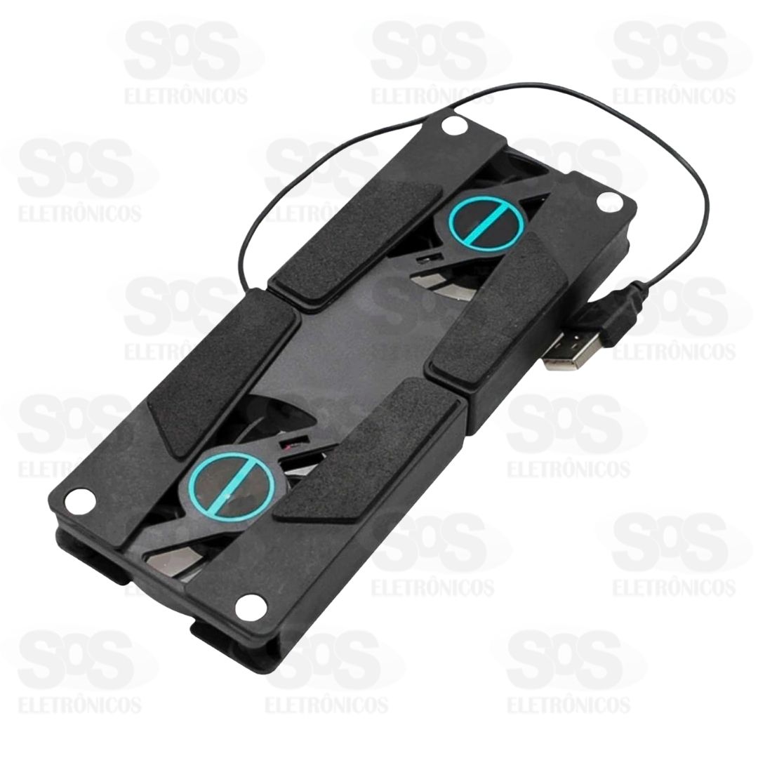 Base Com Cooler Para Notebook Kapbom KA-818