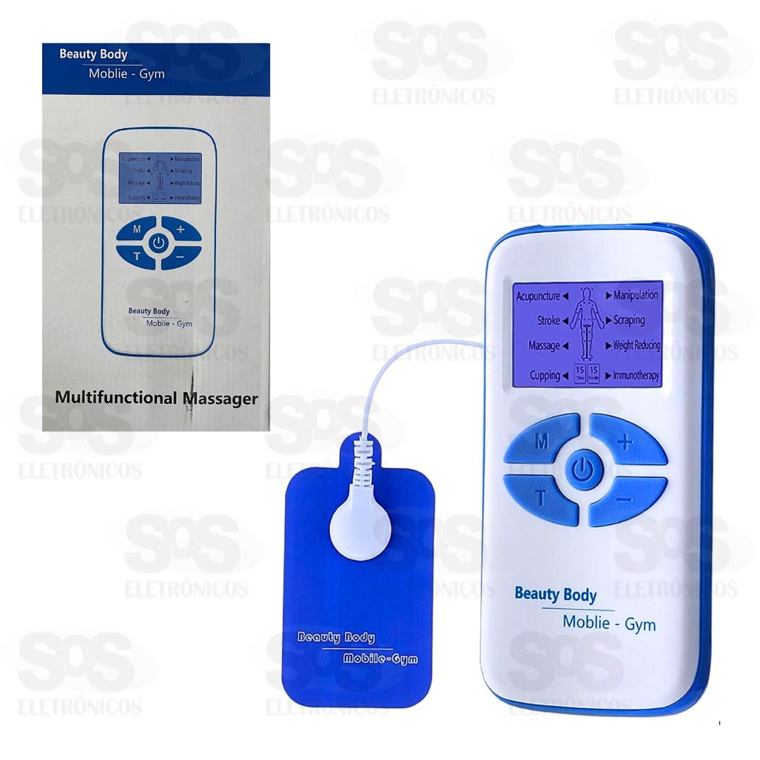 Massageador Adesivo Eltrico TENS H8826