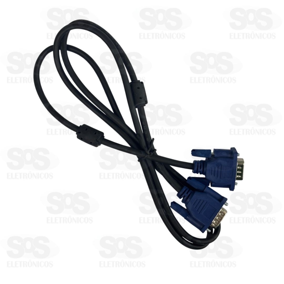 Cabo VGA Para VGA 1,5 Metros SU-007