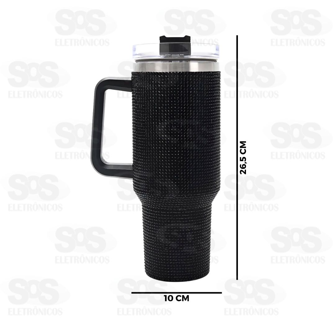 Copo Térmico Com Brilho 1200ml Cores Variadas