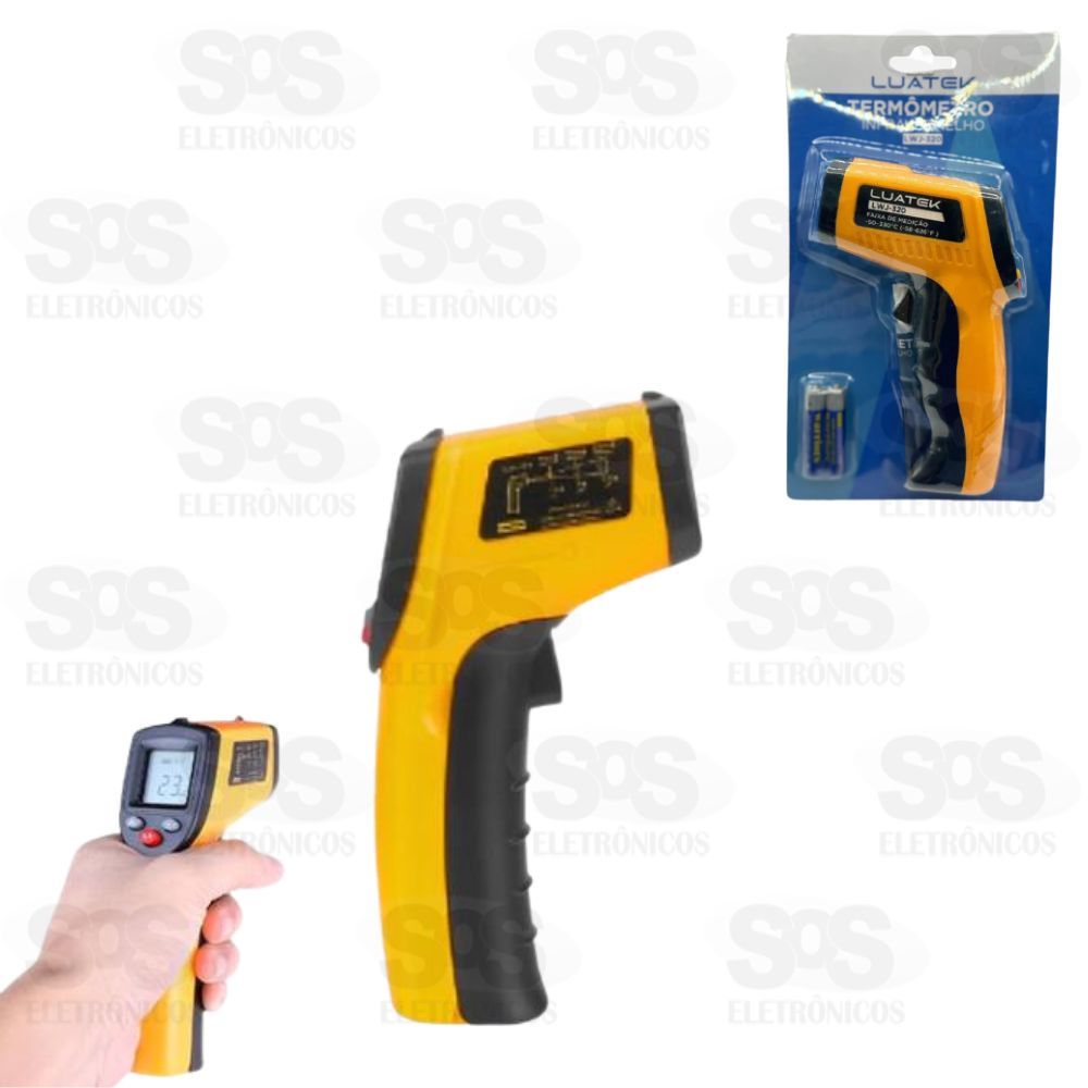 Termômetro Digital Laser Infravermelho Luatek LWJ-320
