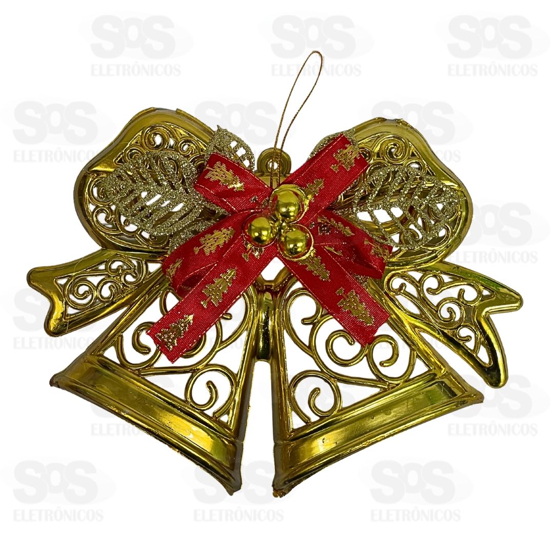 Enfeite Sinos De Natal Hai Brasil SIN002