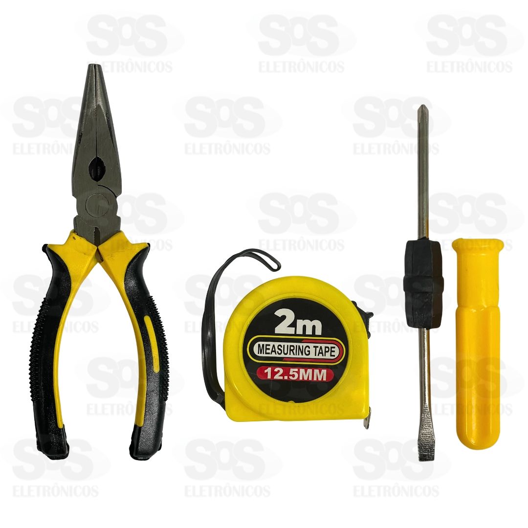 Kit de Ferramentas 4 Peças Barcelona BAR-315001-10