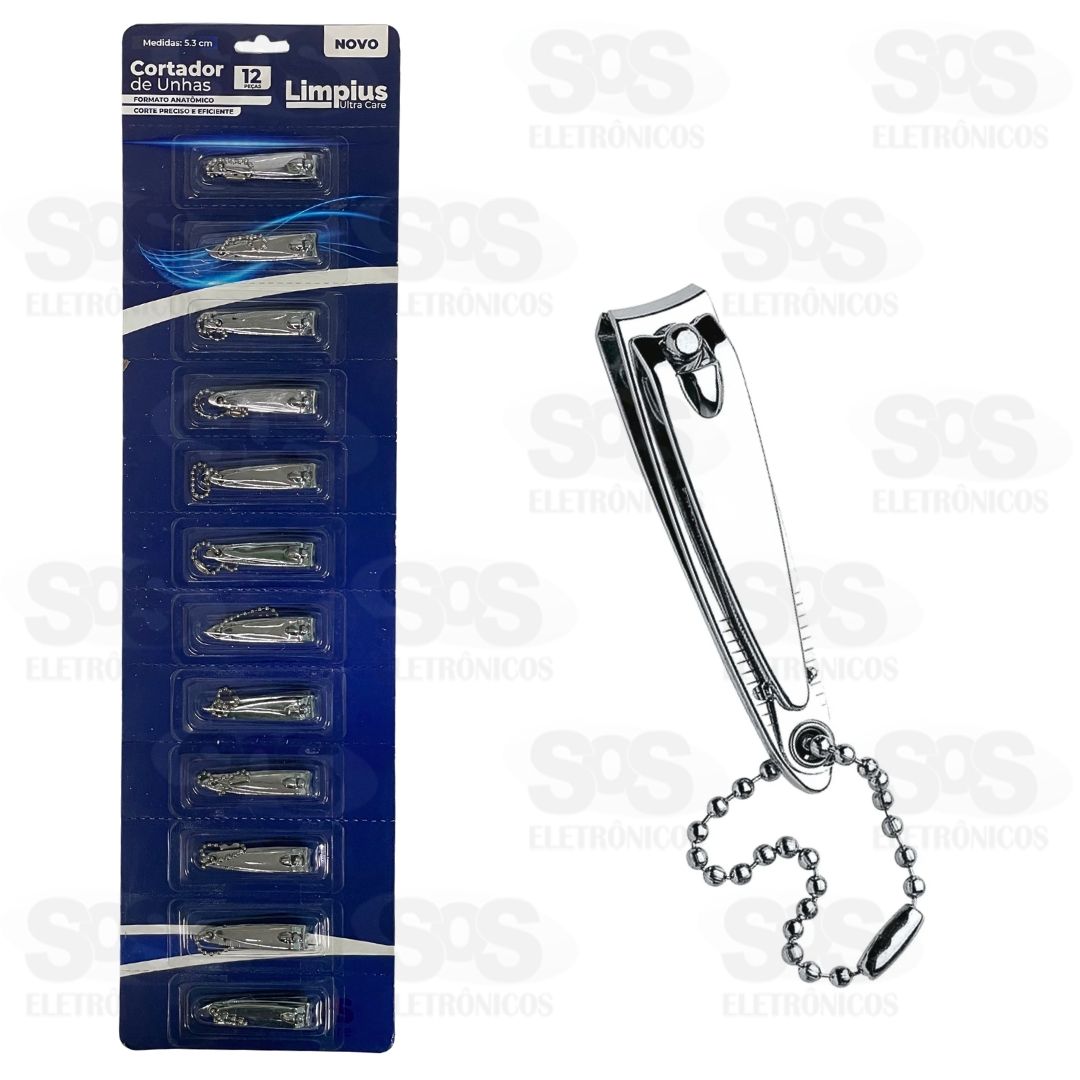 Kit Cortador De Unha 12 Peas LIM-254003-14