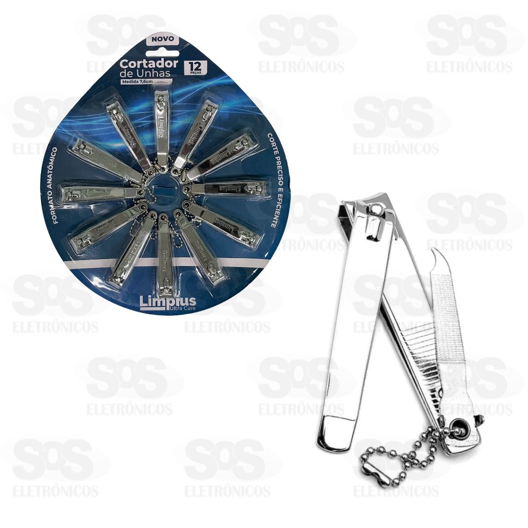 Kit Cortador De Unha 12 Peas LIM-254002-13