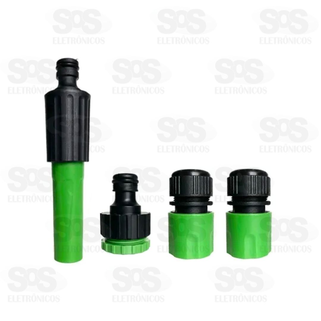 Kit Esguicho Para Jardinagem 4 Peças BAR-334003-8