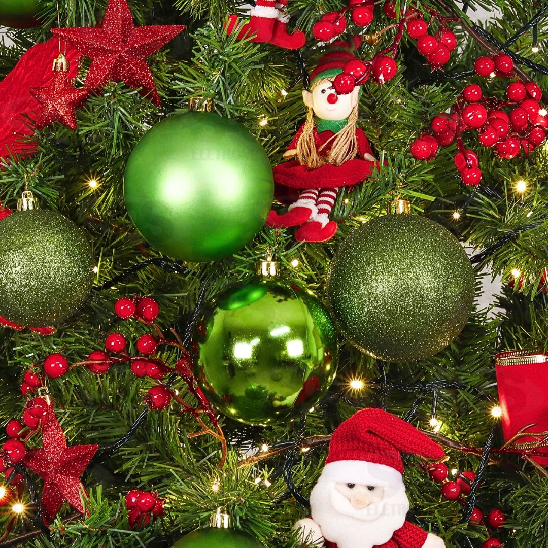 Kit 15 Bolas De Natal 4CM Mistas BOL1625A