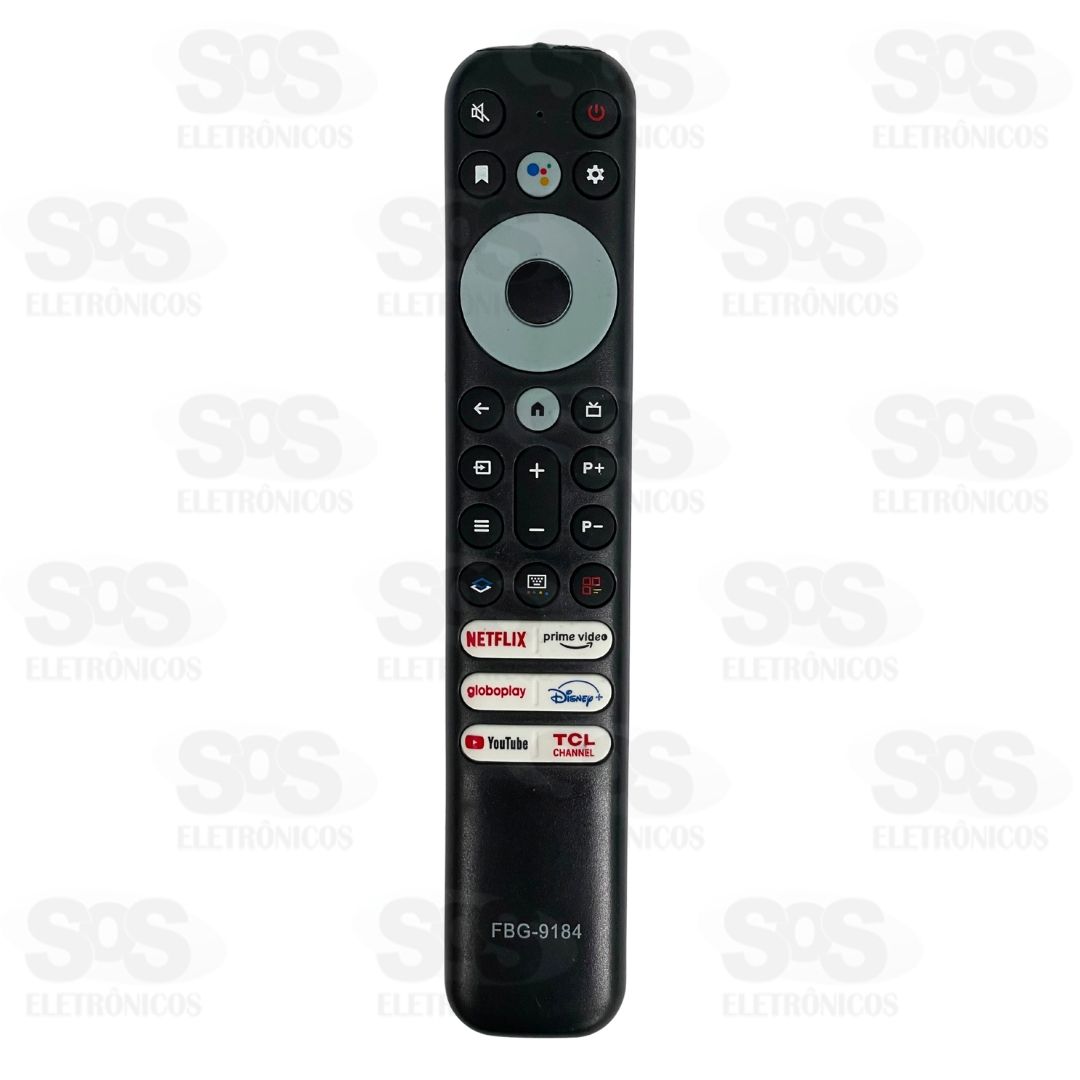 Controle Remoto TCL Netflix/Prime/Globoplay/Disney+ FBG-9184