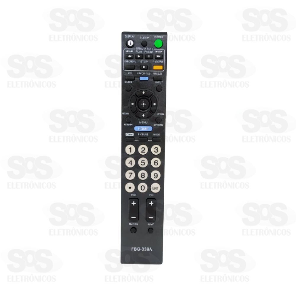 Controle Remoto Sony  FBG-039A