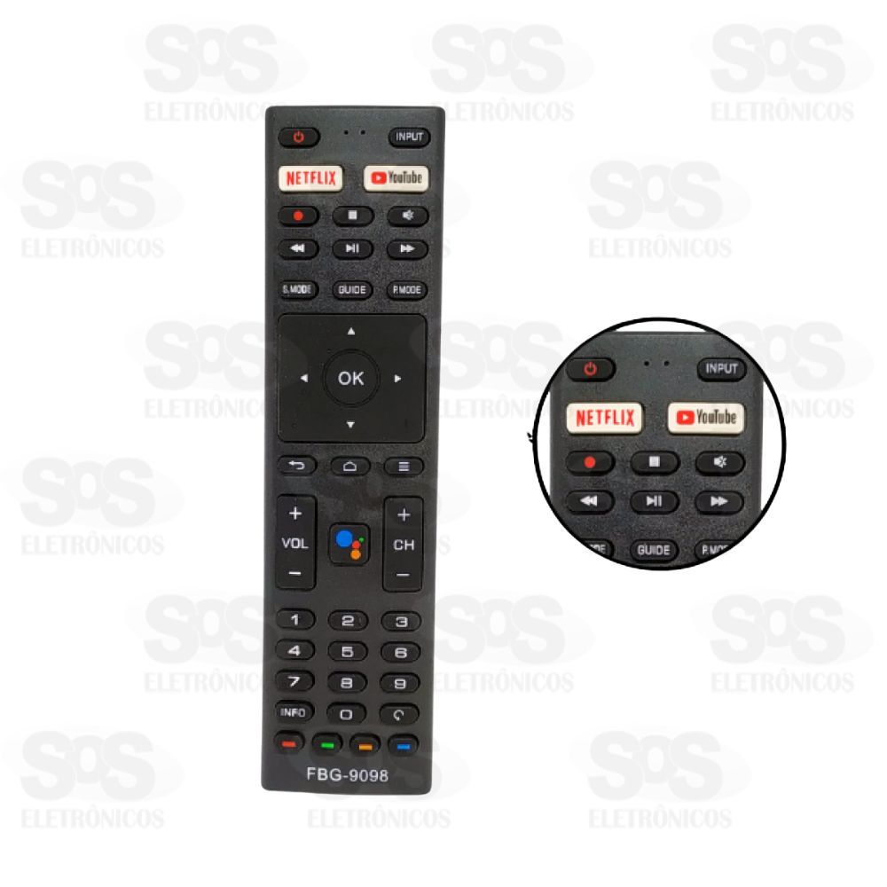 Controle Remoto JVC Smart FBG-9098