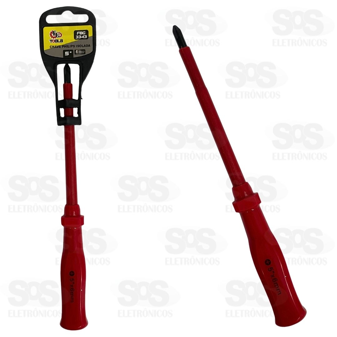 Chave Philips Isolada 4 Polegadas FBG 3342