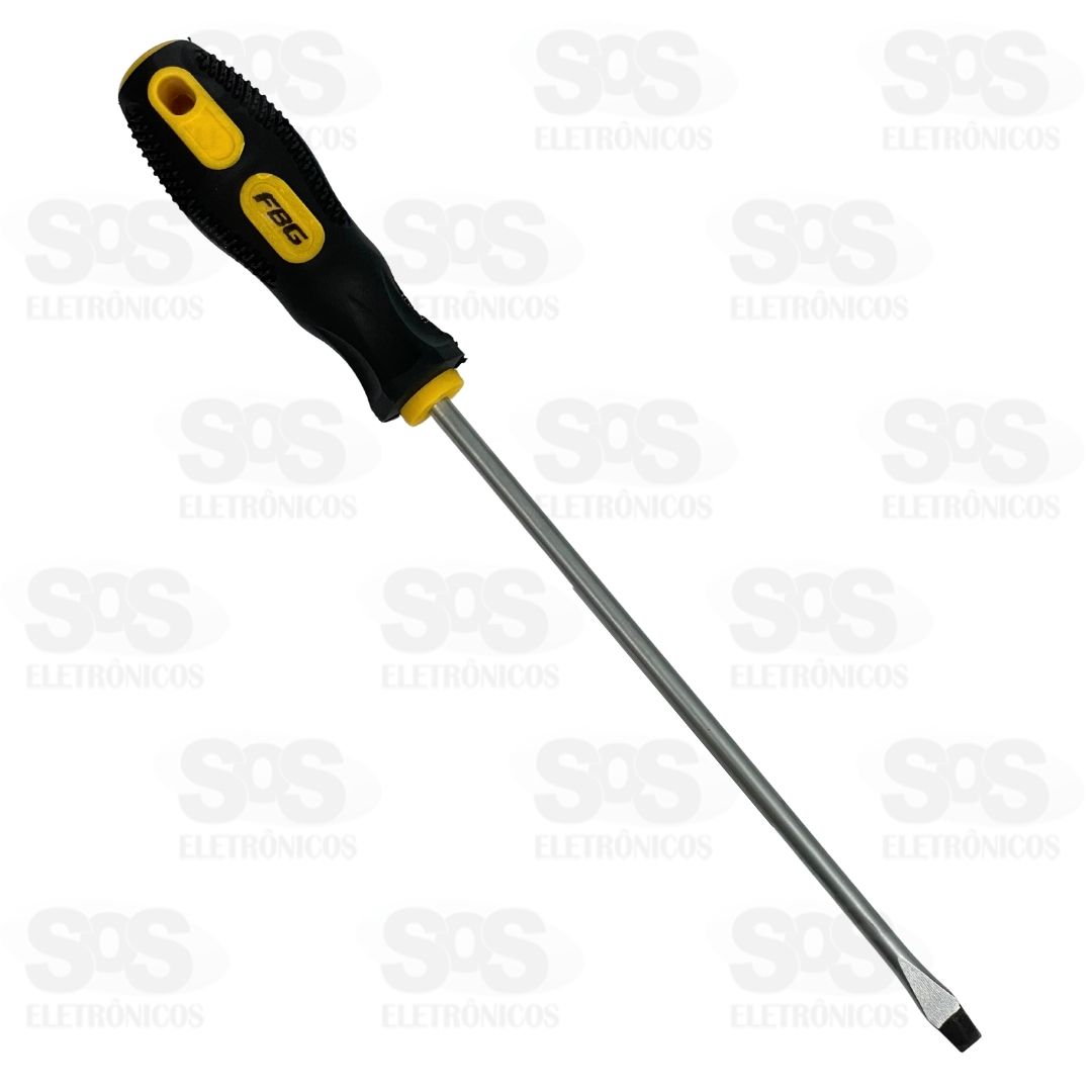 Chave de Fenda Magntica 1/4x8 Polegadas FBG 3338