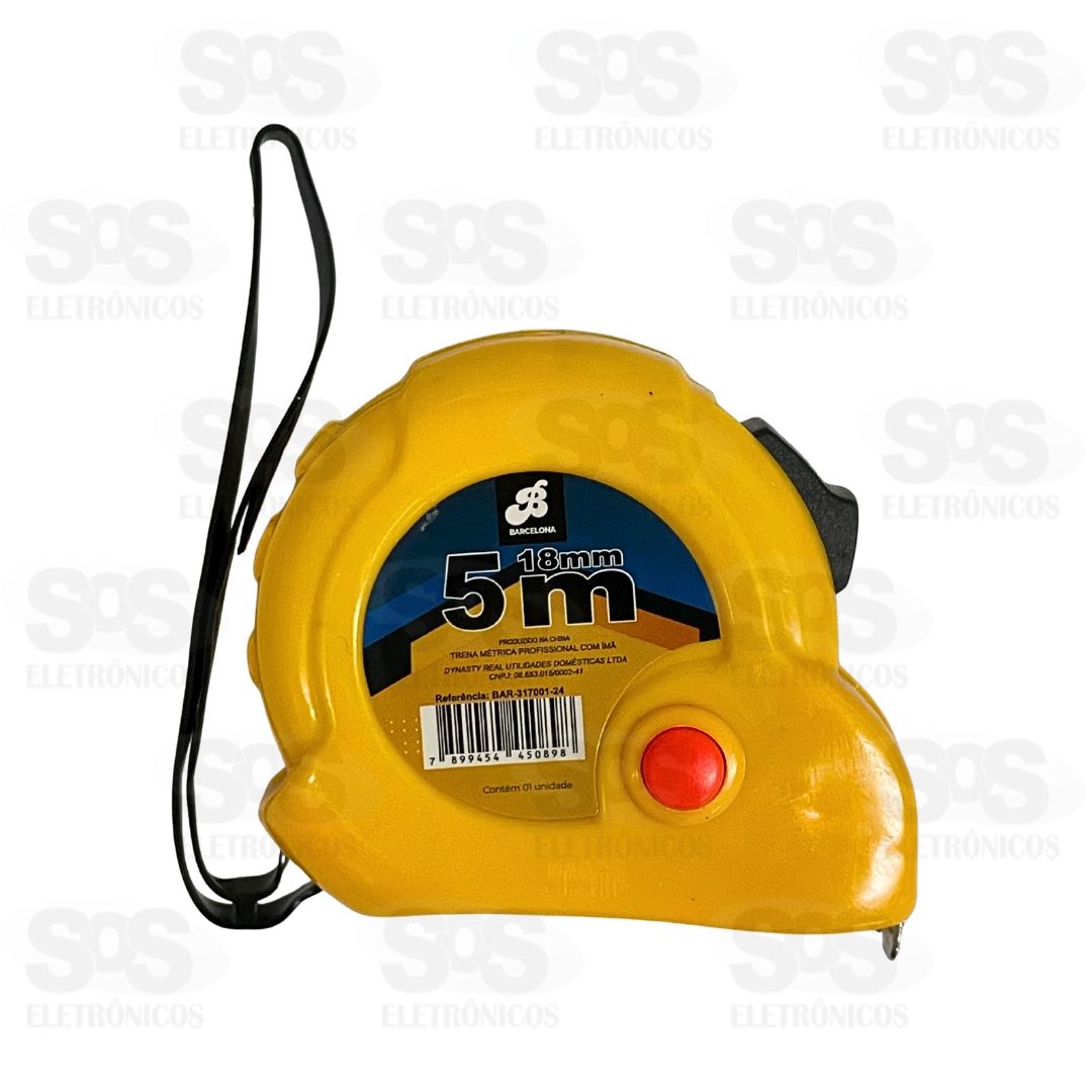 Trena 5Mx18MM Com Trava BAR-317001-24