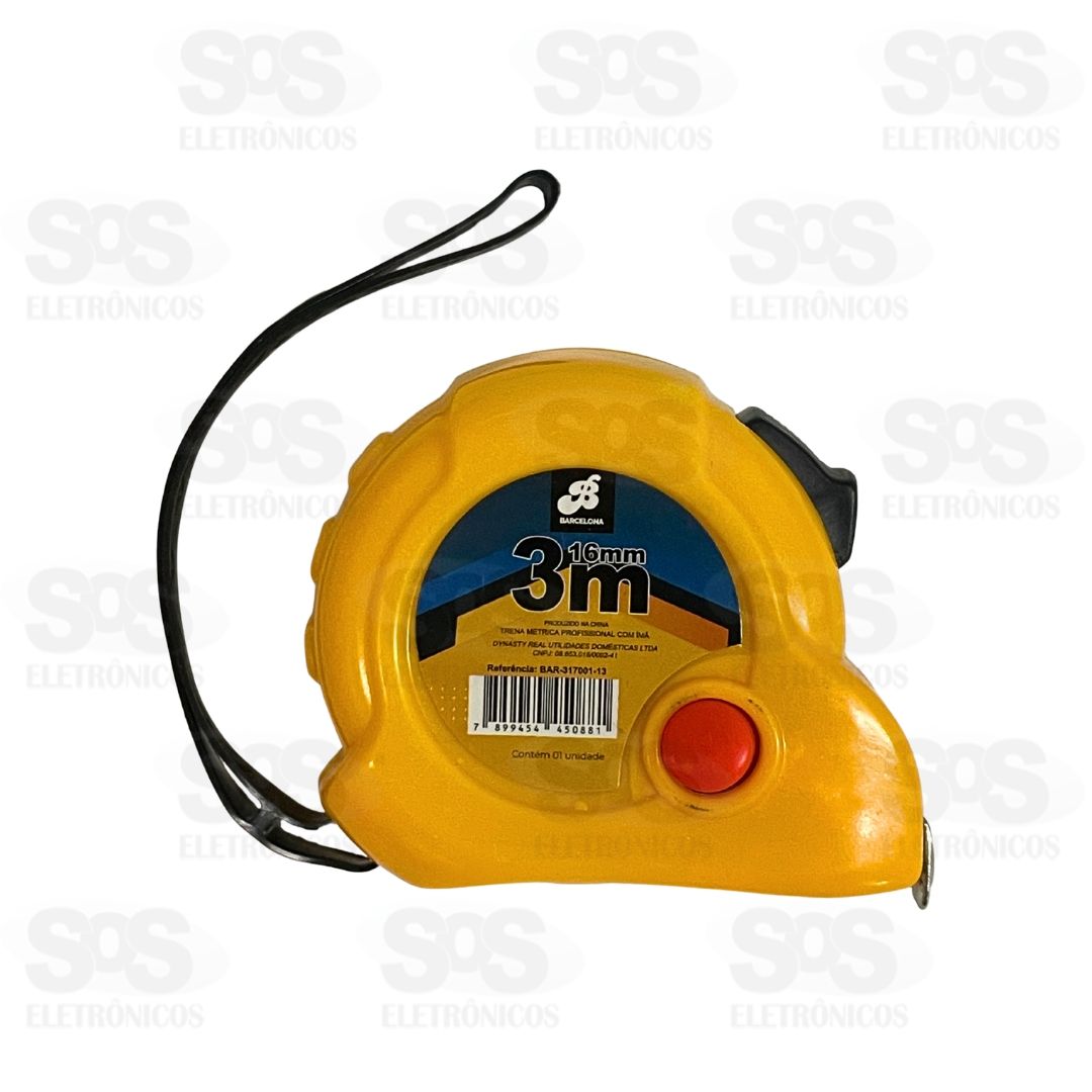 Trena 3Mx16MM Com Trava BAR-317001-13